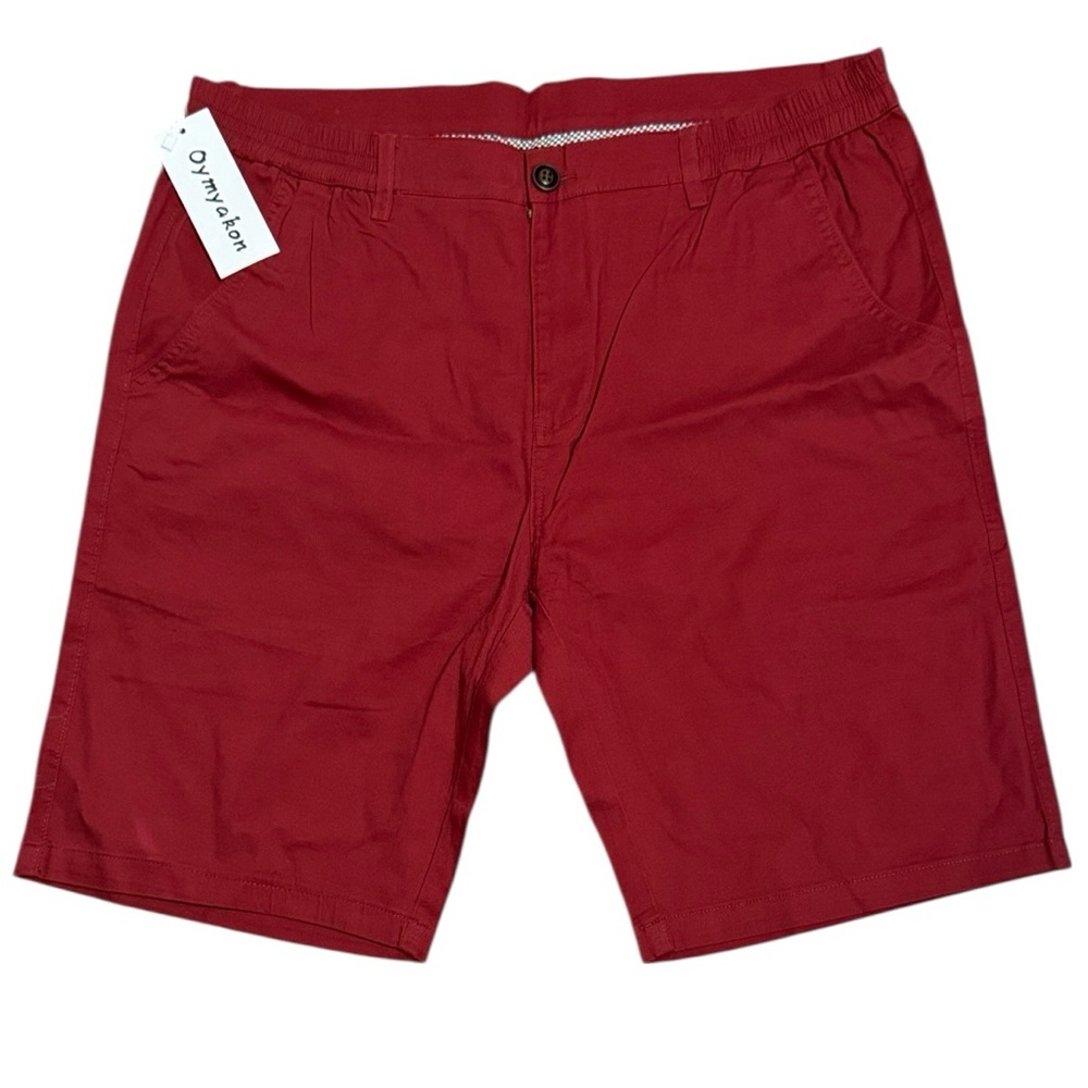 Men’s dress shorts size 34 brick red new with tags